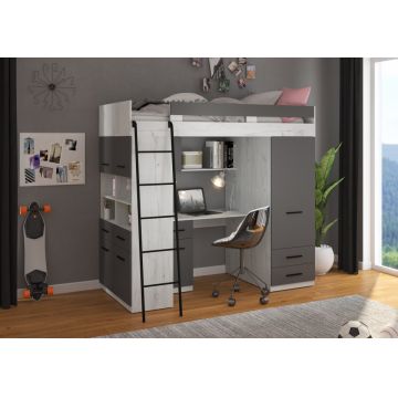 Level Left-Sided Craft White/Graphite