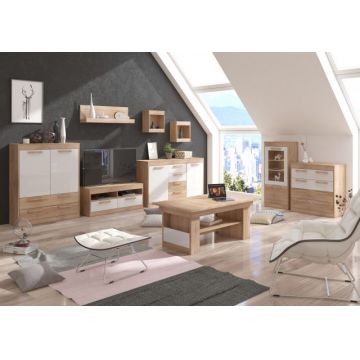 Maximus (Set 6) S.Bright/White High Gloss