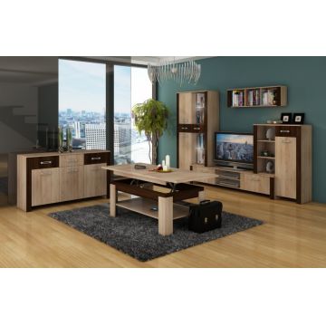 Mobila Sufragerie Hugo Set 1 Bright/Dark