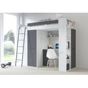 Verana Left-Sided Craft White/Graphite