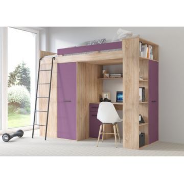 Verana Left-Sided Sonoma Bright/Purple