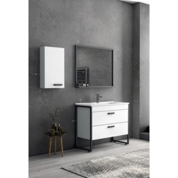 Mobilier De Baie Ikaros 100cm - Karag - Culoare brown 8702