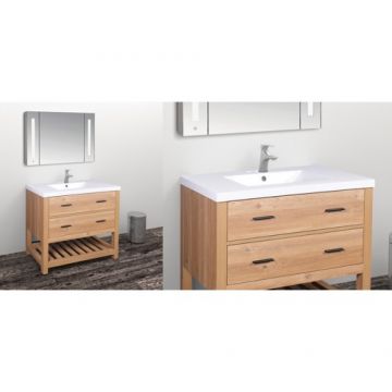 Set Mobilier Baie Soria 90 cm - Wellis