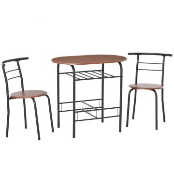 Set de masa cu scaune HOMCOM, mobilier pentru bucatarie | Aosom Romania Set de masa cu scaune HOMCOM, mobilier pentru bucatarie | Aosom Romania
