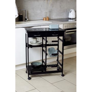 Carucior catering, Wenko, Bon Appetit, 67 x 86.5 x 35 cm, MDF Carucior catering, Wenko, Bon Appetit, 67 x 86.5 x 35 cm, MDF