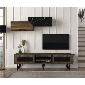 Comoda TV Lampert - Walnut