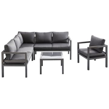 Mobilier Terasă Și Lounge 18 piese 182/182 cm