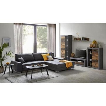 SET MOBILA LIVING in antracit, maro