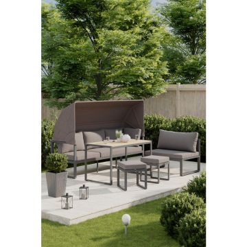 SET LOUNGE 5 piese 213/146/120 cm SET LOUNGE 5 piese 213/146/120 cm