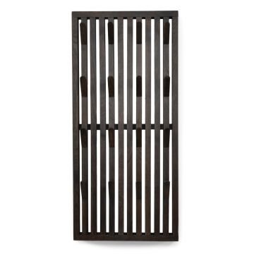 Panou de agățat diverse maro închis din lemn de stejar 46x100x8 cm Parco – Spinder Design