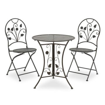 Set masa 3 bucati Abriel, Silver