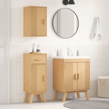 Set mobilier de baie, 3 piese