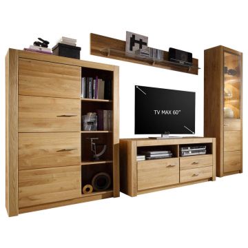 ANSAMBLU MOBILIER CAMERA DE Z in culoare lemn stejar