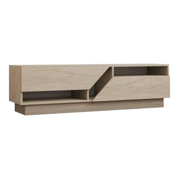 Comoda TV Cogo, Pako World, Travertin, 160x40x45 cm