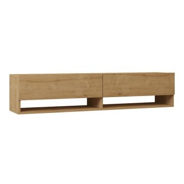 Comoda TV suspendata Melosa, Pako World, Nuc, 141x30x31 cm