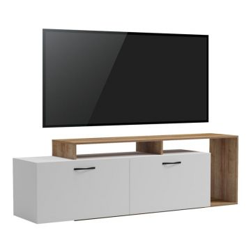Comoda TV Tobler Alb 170x40x53 cm