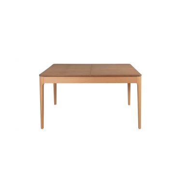 Set masa extensibila si 4 scaune, Fairfax, Albero150, Lemn de fag, Natural