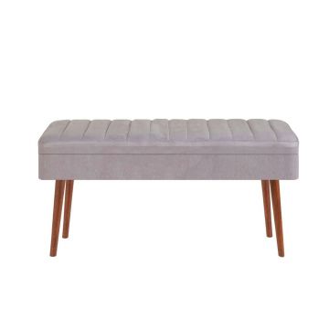 Set masa extensibila si 4 scaune, Vella, Vina 0701, PAL, Nuc / Gri