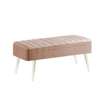 Set masa extensibila si 4 scaune, Vella, Vina 0900, PAL, Alb / Piatra
