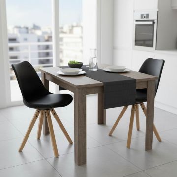 Set masa si scaune 3 buc Manka I-Caron Sonoma 80x80x77 cm