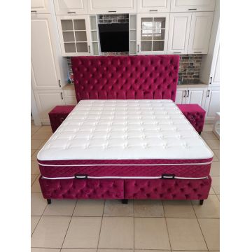 SET ROYAL 2 PAT MATRIMONIAL+ 2 NOPTIERE 180X200 CM saltea inclusa