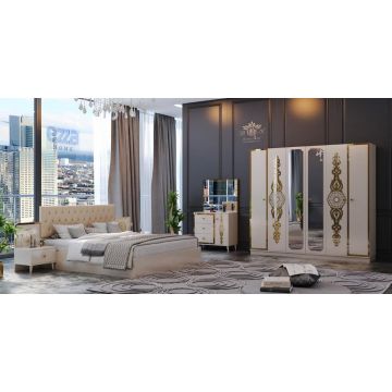 Dormitor complet amiral  2 cu saltea inclusa