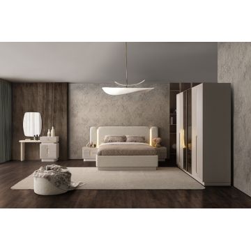 DORMITOR COMPLET SAMINA 180X200CM SALTEA INCLUSA DORMITOR COMPLET SAMINA 180X200CM SALTEA INCLUSA
