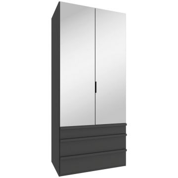 DULAP CU UșI PLIABILE in grafit