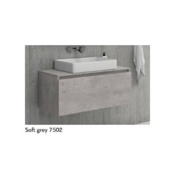 Mobilier Space Karag 80 cm cu lavoar incastrat Quattro 8080 - Dimensiune 80 cm