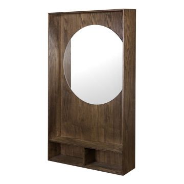 Panou de agățat diverse maro din lemn de stejar 60x100x11,5 cm Show Me – Mette Ditmer Denmark