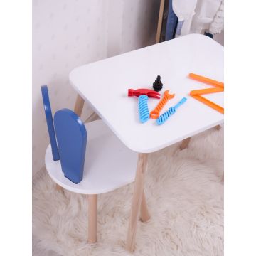 Set masa si scaun pentru copii Furniture Bunny One 30x25