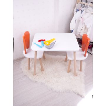 Set masa si scaun pentru copii Furniture Bunny One 30x25