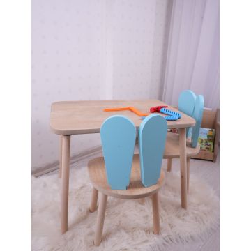 Set masa si scaun pentru copii Furniture Bunny One 30x25