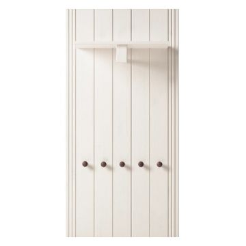 Set pentru hol alb din lemn de pin 60x120x25 cm Anita – Støraa