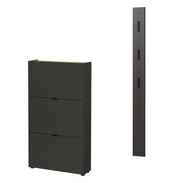 Set pentru hol gri antracit 101x200x22 cm Ameca – Germania