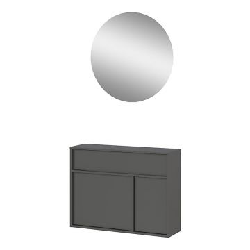 Set pentru hol gri antracit Ameca 2.0 – Germania