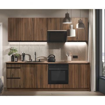 Bucătărie Completă TINA – 2.4 m Lungime, Design Modern și Funcțional