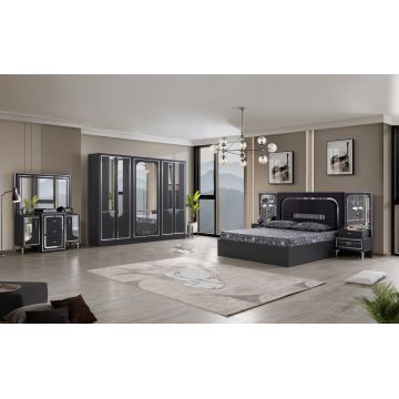 DORMITOR COMPLET SARA 160X200CM SALTEA INCLUSA