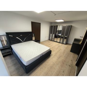 DORMITOR COMPLET SERENA 160X200CM SOMIERA SI SALTEAUA GRATUITE