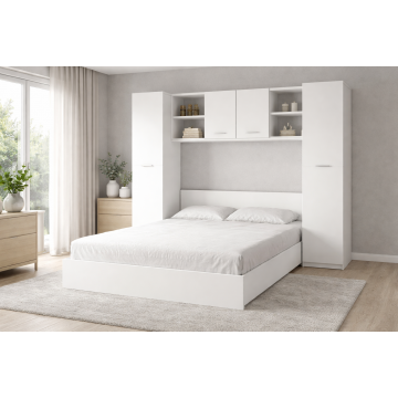 Dormitor tineret Madrid, Alb