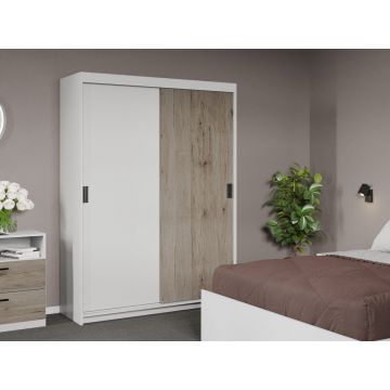 Dressing / Dulap dormitor San Remo cu Alb 138 - Karin