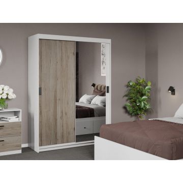 Dressing / Dulap dormitor San Remo cu Oglinda 138 - Karin