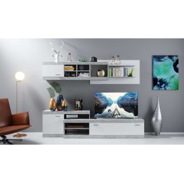 Living Dino, Alb/Gri ciment