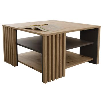 Măsuță De Cafea din material pe bază de lemn, 80/45/80 cm