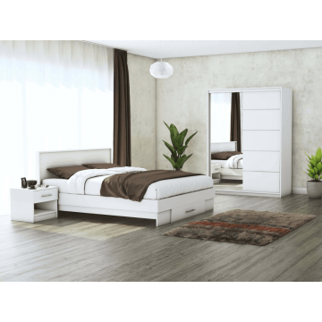 Set dormitor Beto, Alb