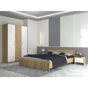 Set dormitor Practic 3U, Sonoma