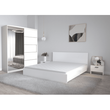 Set dormitor Promo, Alb