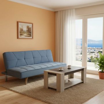 Set mobilier sufragerie 2 buc Atmos Albastru deschis 175x97x74 cm