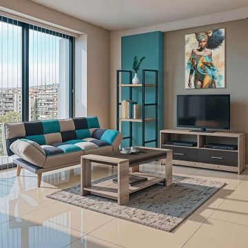 Set mobilier sufragerie 3 buc Aura Castillo-Toro 178x91x86 cm