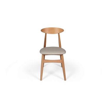 Set masă și scaune (5 bucăți), Hanah Home, Albero141, Natural